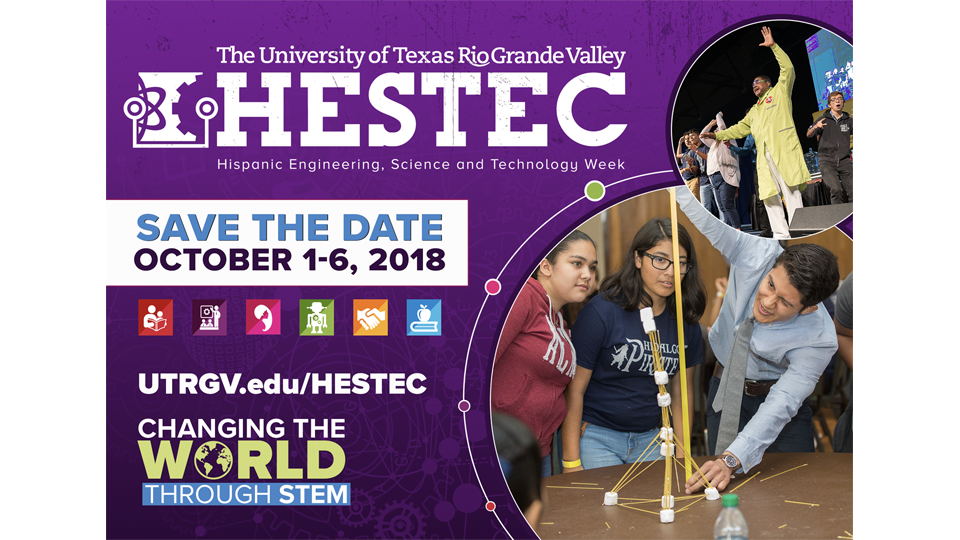HESTEC - Save the date, October 1-6, 2018, Changing the world through STEM